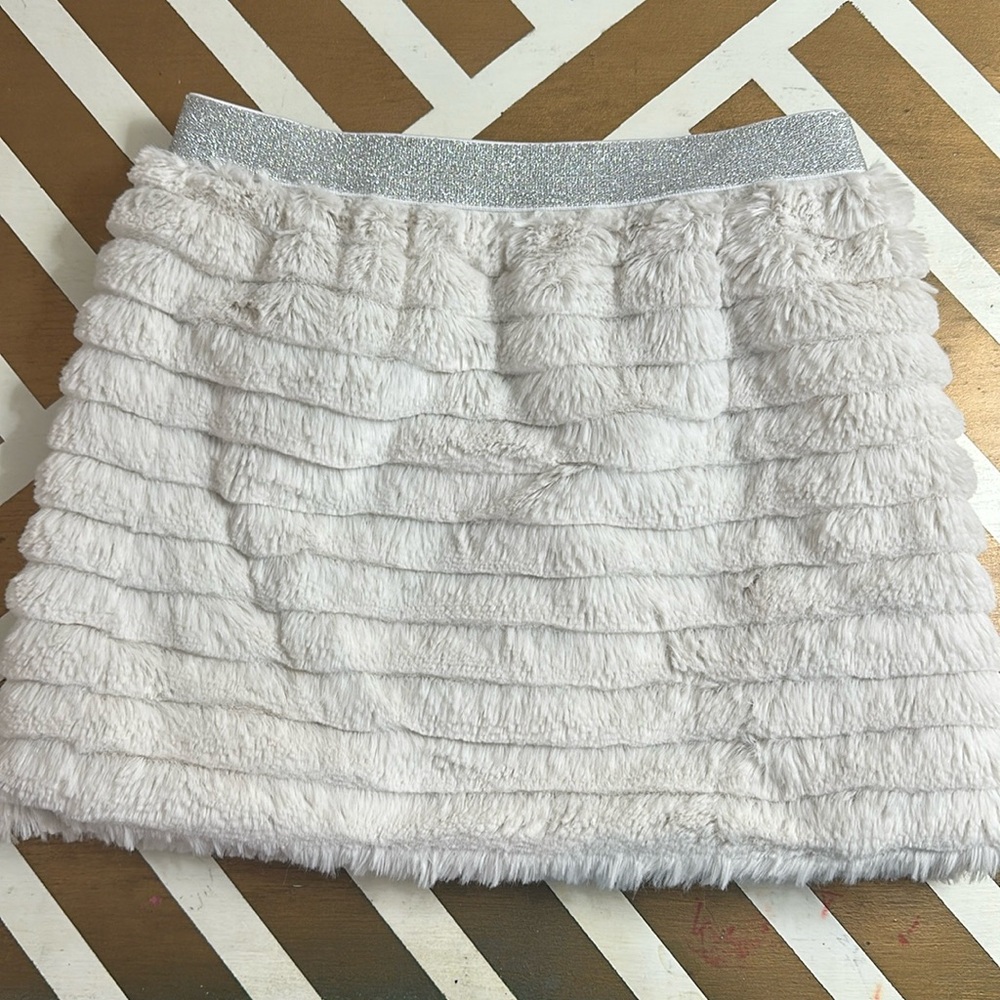 Adorable, fuzzy skirt